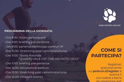 "Parkrun village day", sabato 21 settembre l'inaugurazione del nuovo percorso al Parco di Belloluogo - Corriere Salentino