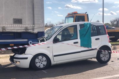 Tragedia sulla Squinzano - Trepuzzi, schianto auto contro camion: muore una 57enne - Corriere Salentino