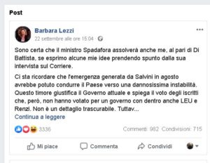 Tensioni in M5S sulle alleanze col Pd: Lezzi attacca Spadafora, un ministro del suo partito - Corriere Salentino