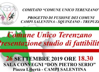 Terenzano, presentazione dello studio di fattibilità sulla fusione dei Comuni