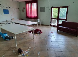 Vandali in azione: nel mirino il centro diurno per diversamente abili. La condanna di Delli Noci e Miglietta
