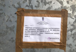 Sigilli al canile Lovely dopo un braccio di ferro col Comune di Lecce - Corriere Salentino