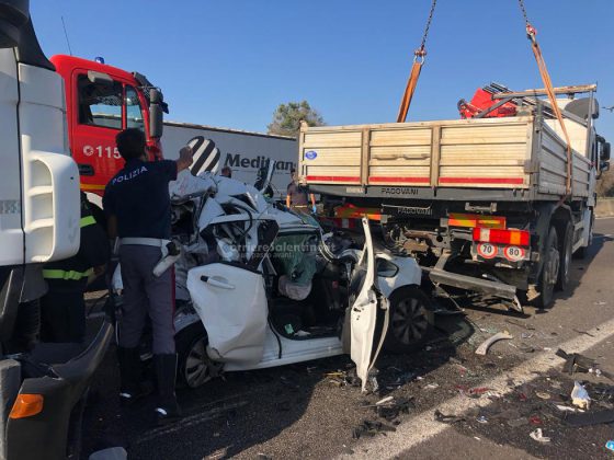 Insegnante muore schiacciata tra due tir, indagato il conducente del mezzo che l'ha tamponata - Corriere Salentino