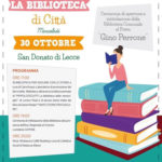 San Donato, la Biblioteca di Città intitolata al poeta Gino Perrone - Corriere Salentino