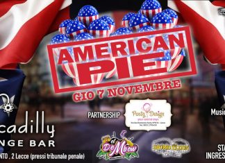 Giovedì American Pie al Piccadilly