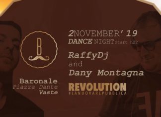 Sabato Raffy Dj e Dany Montagna al Baronale di Vaste
