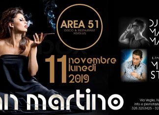 Lunedì San Martino party – Area 51 Novoli
