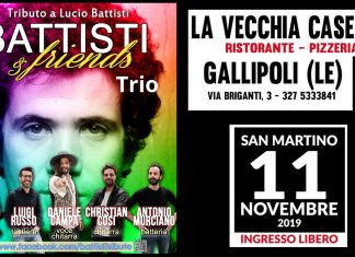 Lunedì San Martino con la Battisti & Friends – La Vecchia Caserma