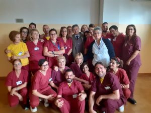 Sanità Service, Luigino Sergio continua le visite negli ospedali - Corriere Salentino