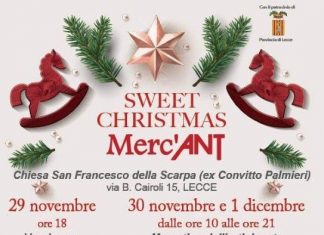 Al via da domani l’evento “Sweet Christmas Merc’ANT”