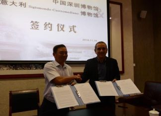 Firmato in Cina un accordo tra il Museo Castromediano di Lecce e il Museo di Shenzen