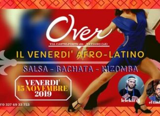 Il venerdì afro latino