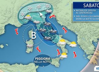 Nella morsa del maltempo, nuovo ciclone nel weekend