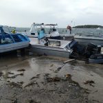 Tromba d'aria sul litorale ionico: barche spazzate via dal vento, distrutti muretti, lidi e ristoranti - Corriere Salentino