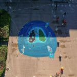 Street art, un murales contro il fumo nell'atrio dell'ex ospedale neretino - Corriere Salentino