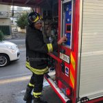 Parte la fiammata dal condizionatore, principio di incendio sul balcone. Nessun ferito - Corriere Salentino