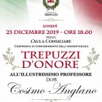 Trepuzzi d’Onore al professore Cosimo Anglano: lunedì 23 dicembre la Cerimoni - Corriere Salentino