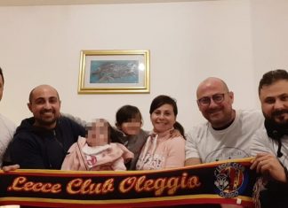 Il Lecce Club di Oleggio si muove per Gaia, bambina affetta da una grave malattia neurodegenerativa