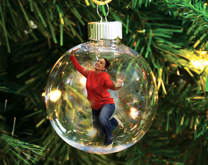 Disegni Di Natale 3d.L Arte Interattiva 3d Rende Il Natale Ancora Piu Bello