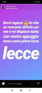 Sui social Babacar col cuore giallorosso, al Via del Mare piovono troppi fischi - Corriere Salentino