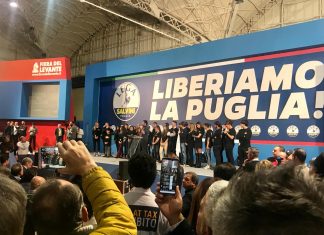 Emiliano attacca la Lega e D’Eramo ribatte: “Ci teme: libereremo la Puglia”