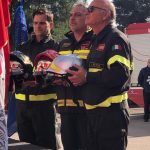 Santa Barbara, cerimonia anche a Tricase. Donato casco rosso a mons. Angiuli - Corriere Salentino