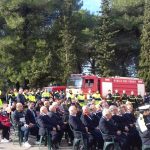 Santa Barbara, cerimonia anche a Tricase. Donato casco rosso a mons. Angiuli - Corriere Salentino