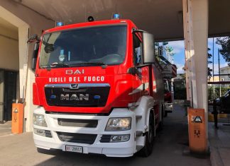 Empoli-Lecce slitta causa incendio