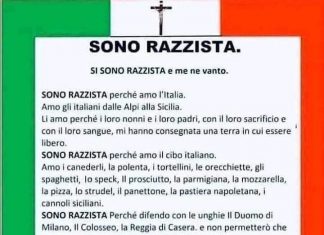 Il post “razzista” di Pasca fa infuriare Molendini. Pala: “Usa l’ironia per esprimere concetti non razzisti”