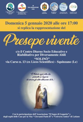 Il Presepe vivente nel Centro di Via Carso testimonianza di vita dell’incontro con Gesù Bambino - Corriere Salentino