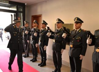 Guardia di Finanza, il Comandante Regionale Mattana in visita al Comando Provinciale di Lecce