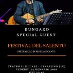 Tony Bungaro e i giovani cantanti emergenti sul palcoscenico del Teatro «Il Ducale» di Cavallino - Corriere Salentino