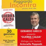 Gerardo Greco a PoggiardoIncontra presenta "Guerra calda" - Corriere Salentino