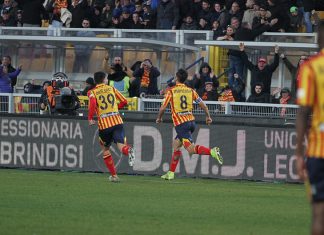 Un Lecce tutto cuore ferma l’Inter: 1-1