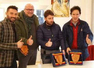 Il Club di Oleggio intitolato al Presidente del Lecce premia la redazione sportiva del Corriere Salentino