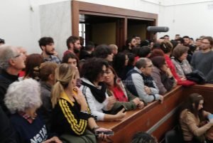 Processo attivisti No Tap, in un'aula gremita sfilano i testi dell'accusa, assente la multinazionale - Corriere Salentino