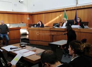 Processo attivisti No Tap, in un’aula gremita sfilano i testi dell’accusa, assente la multinazionale
