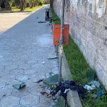 Petardi esplosi nei cestini di Parco Tafuro: caccia ai vandali di Capodanno - Corriere Salentino