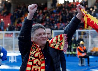 Istvan Vincze premiato al Via del Mare, il Lecce omaggia l’ ungherese