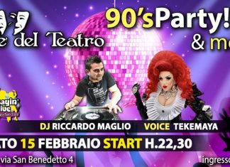 Sabato 90’s party & more Caffè del teatro
