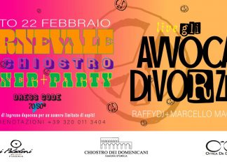 Sabato Carnevale al Chiostro