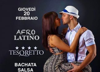 Giovedì Tesoretto afro latino