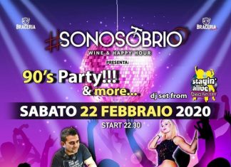 Sabato 90’s Party e more