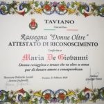 "Rassegna donna oltre", ennesimo riconoscimento per la giornalista Maria De Giovanni - Corriere Salentino