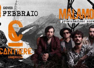 Giovedì Malamore Presentazione nuovo EP live al Cantiere