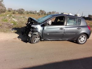 Violento scontro frontale sulla provinciale 16: due feriti in ospedale - Corriere Salentino