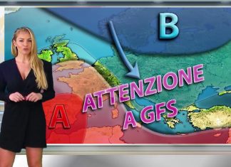 Le previsioni meteo del weekend