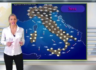 Le previsioni meteo di oggi 29 febbraio 2020