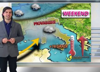 Le previsioni meteo del weekend