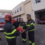 Dopo 38 anni da vigile del fuoco va in pensione: il saluto dei colleghi - Corriere Salentino